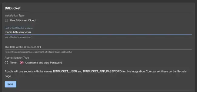 bitbucket server config